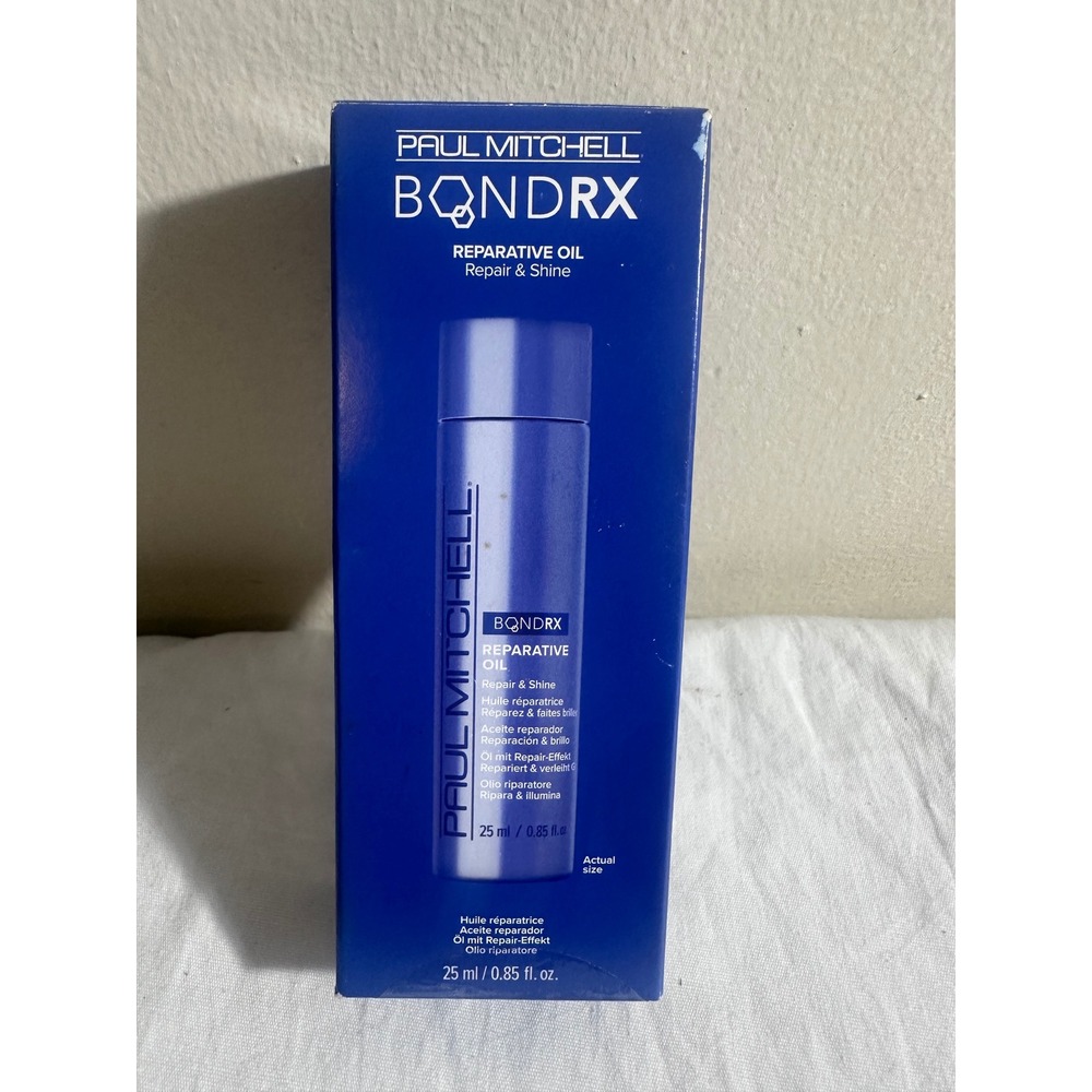 Paul Mitchell Bond Rx Reparative Oil Repair & Shine Hair 0.85 oz 25ml New in Box